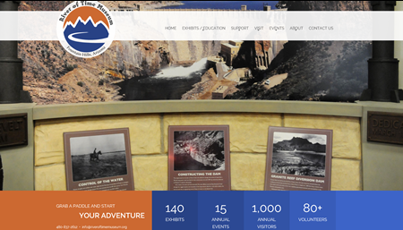New Website Created for River of Time Museum